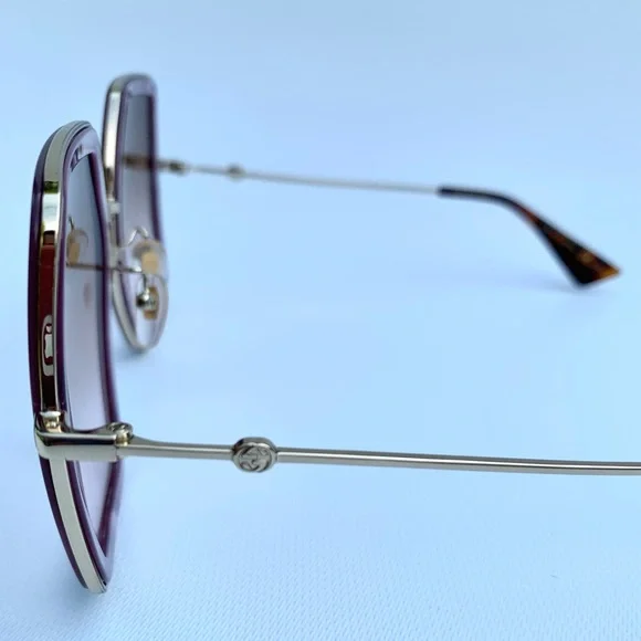 🔥HP🔥Gucci hexagon oversized sunglasses - Picture 4 of 7